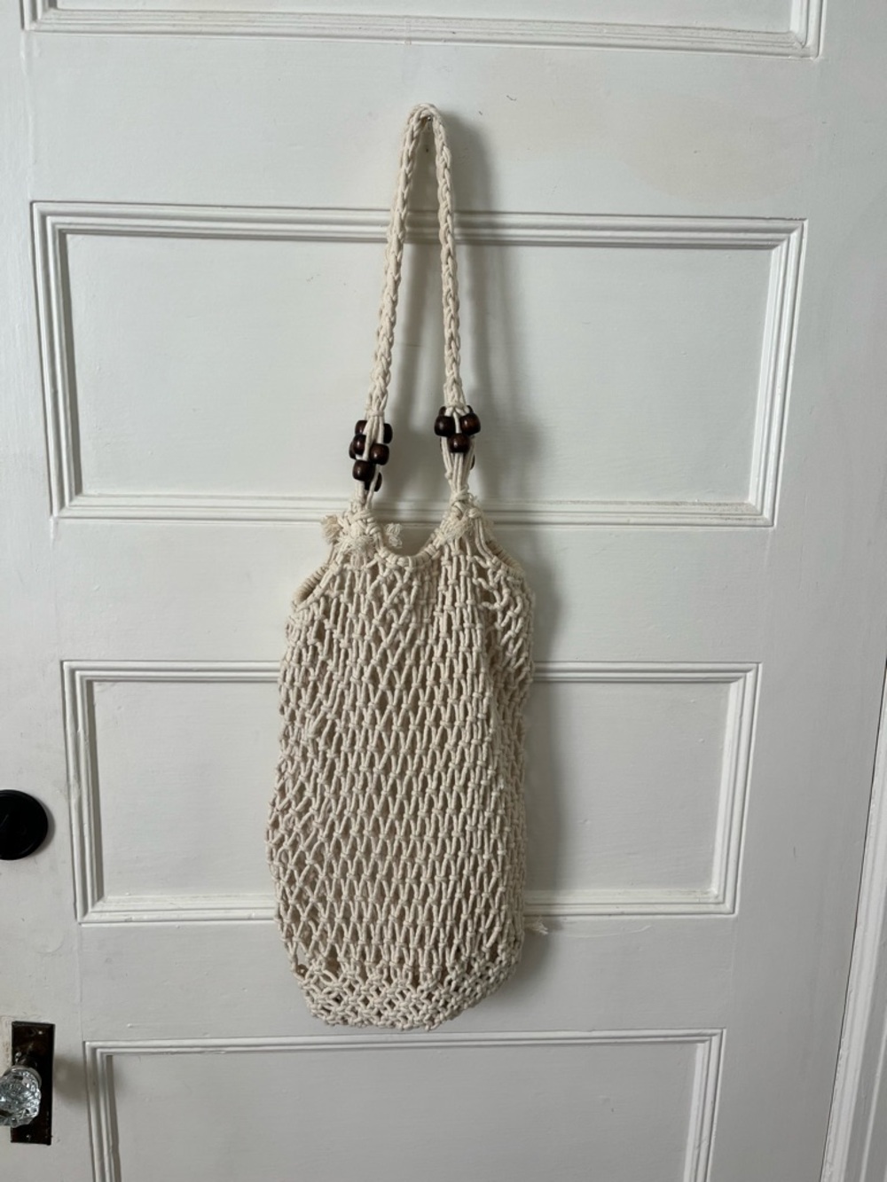 macrame tote beach bag